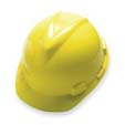 MSA-463944                     YELLOW V-GD HAT WITH STAZ ON SUSPENSION from